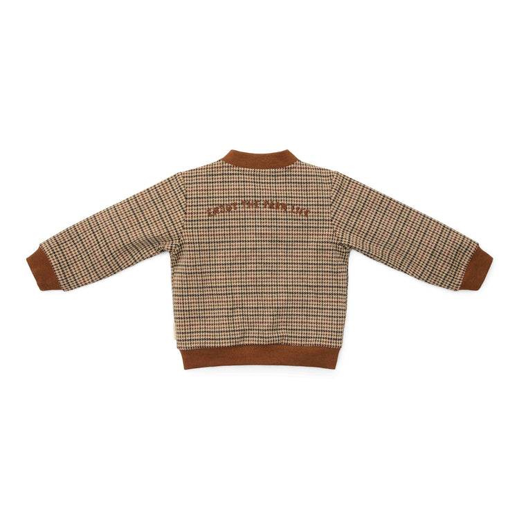 LITTLE DUTCH. Cardigan Green check - 86