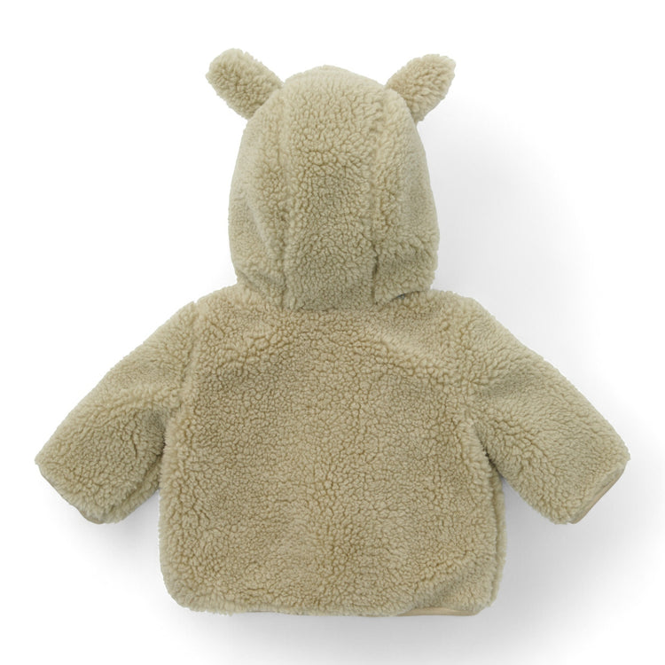 LITTLE DUTCH. Ζακέτα teddy Soft Green - No 74