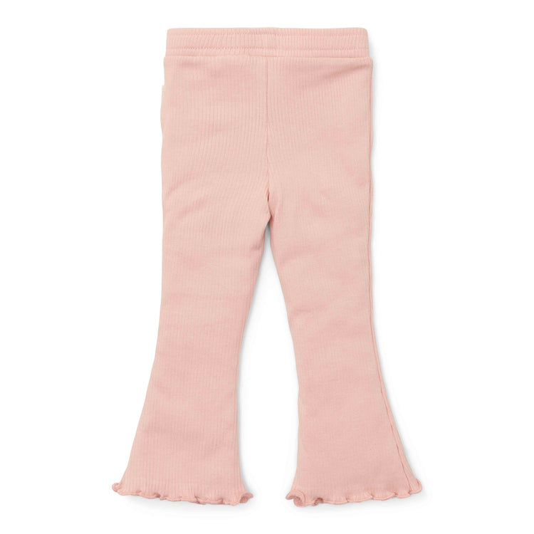 LITTLE DUTCH. Flared trousers Soft Rose