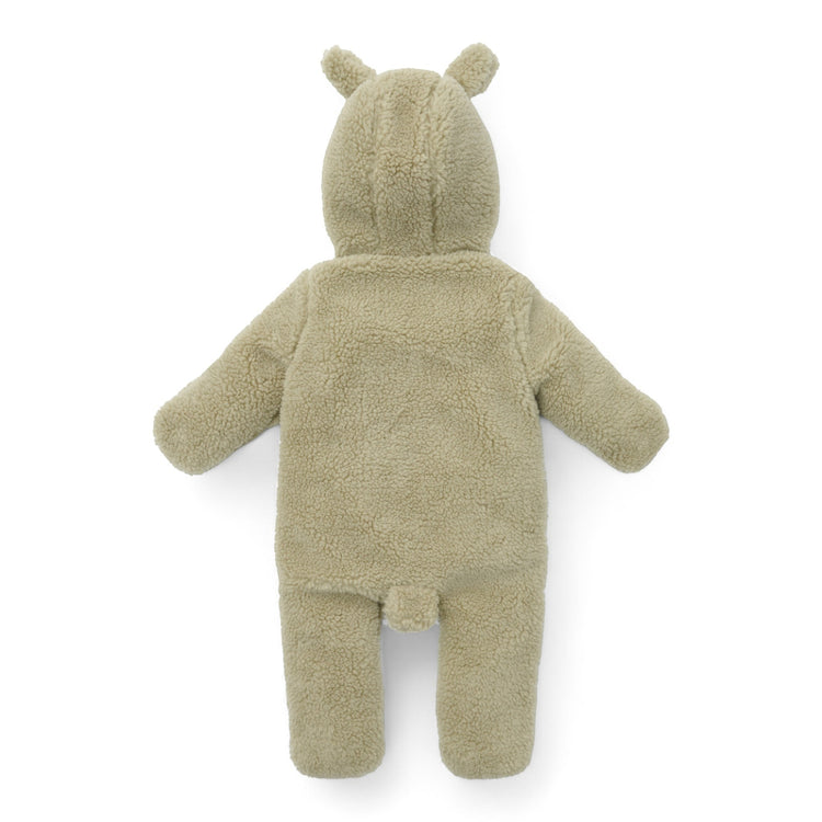 LITTLE DUTCH. Ολόσωμο φορμάκι εξόδου teddy Soft Green - No 50/56