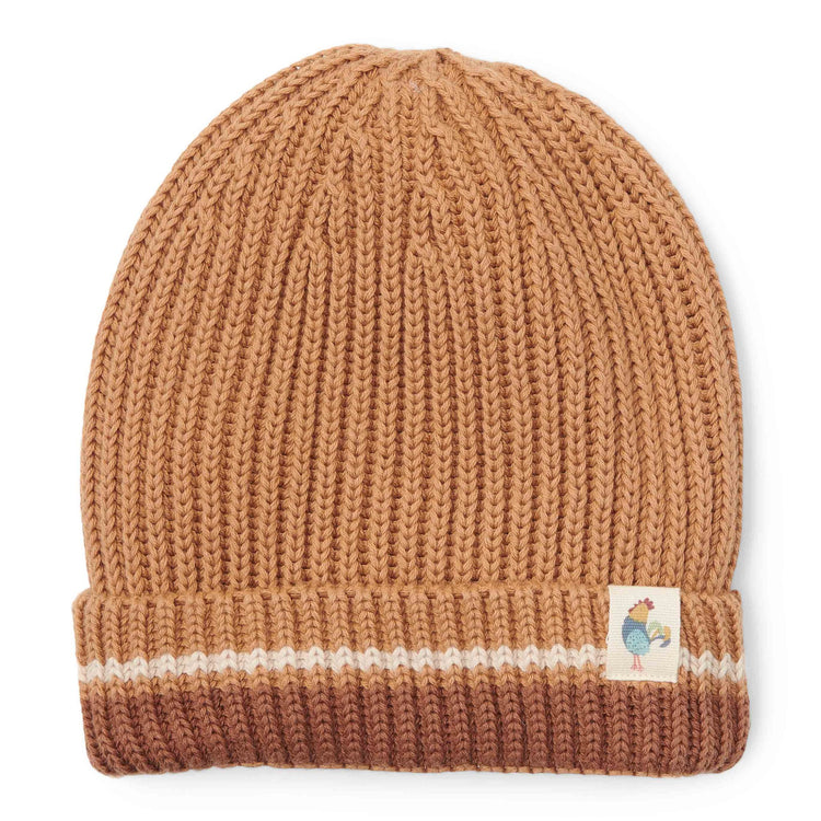 LITTLE DUTCH. Knitted cap Brown