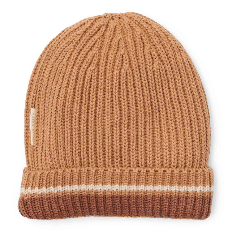 LITTLE DUTCH. Knitted cap Brown