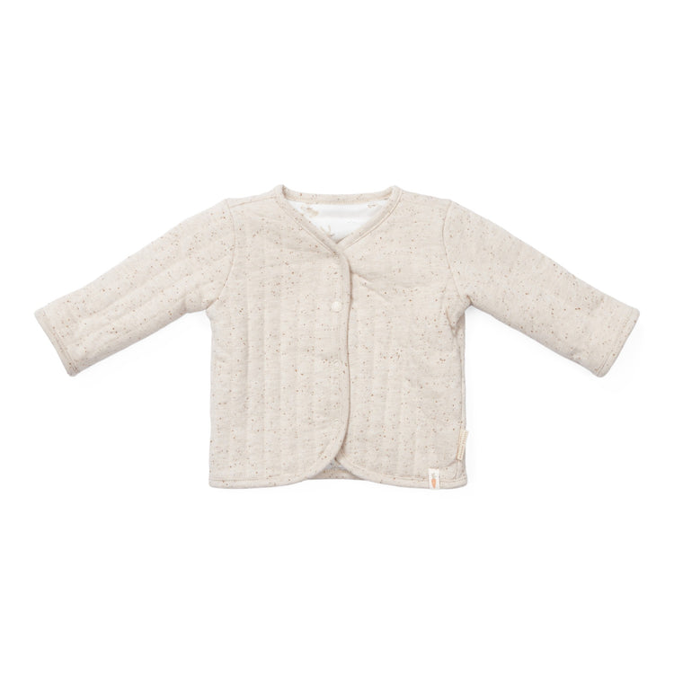 LITTLE DUTCH. Reversible jacket Baby Bunny/Nappy Sand