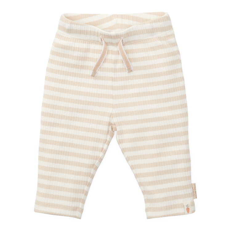 LITTLE DUTCH. Trousers Stripe Sand/White