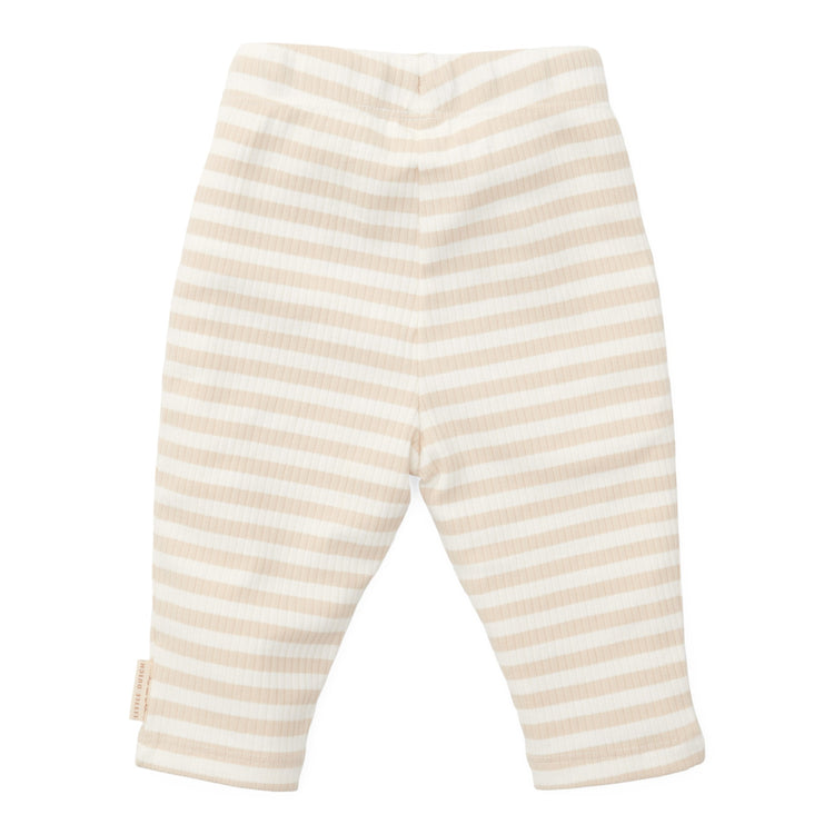 LITTLE DUTCH. Trousers Stripe Sand/White