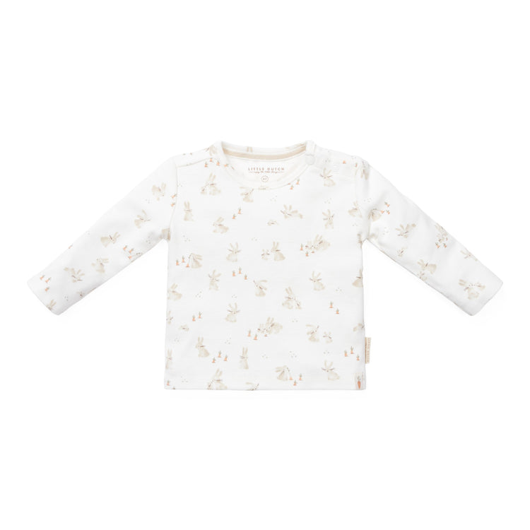 LITTLE DUTCH. T-shirt long sleeves Baby Bunny - 50