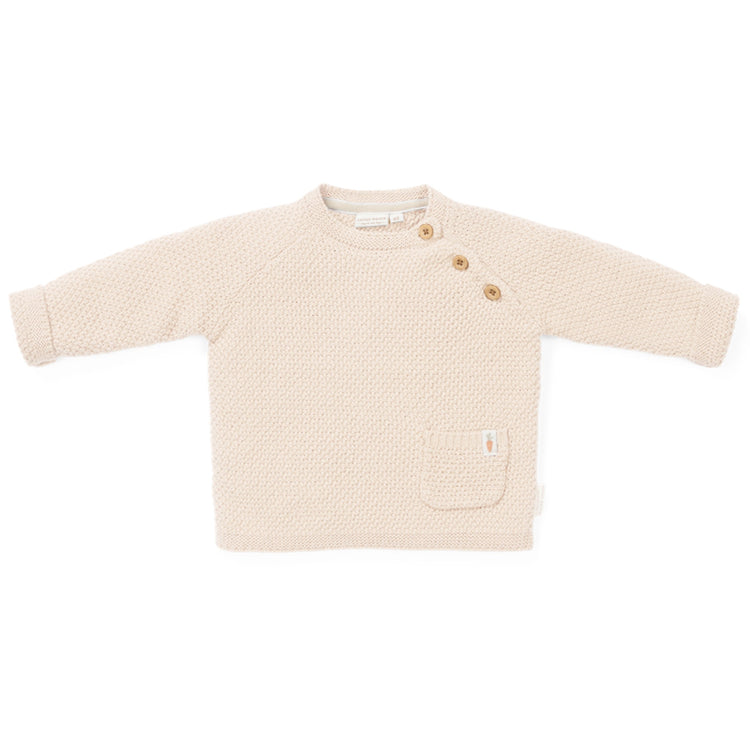 LITTLE DUTCH. Knitted sweater Sand - 74