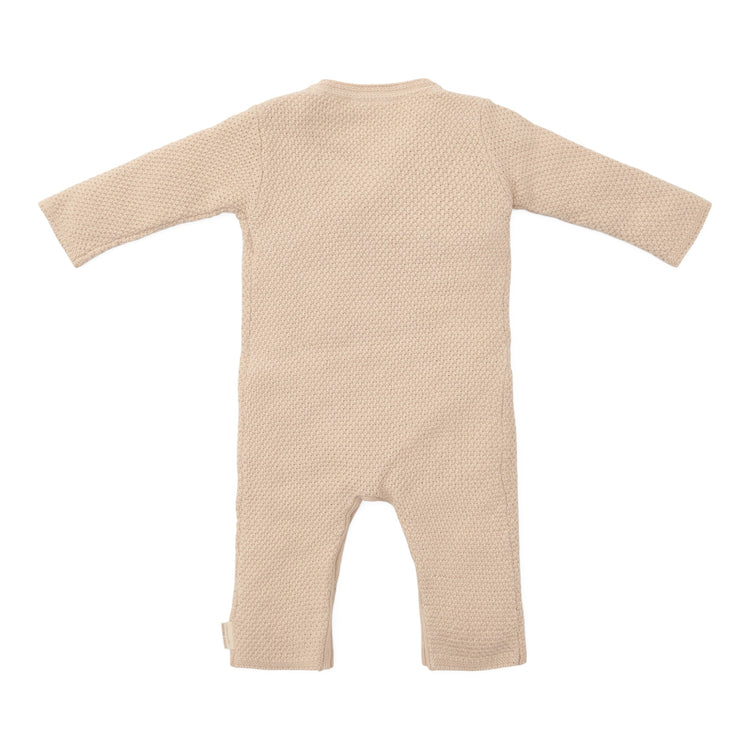 LITTLE DUTCH. Knitted one-piece wrap suit Sand - 50