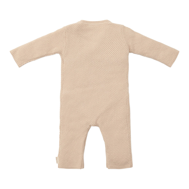 LITTLE DUTCH. Knitted one-piece wrap suit Sand - 74