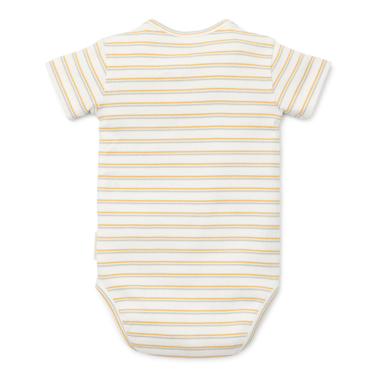 LITTLE DUTCH. Romper short sleeve Multi stripe - 50