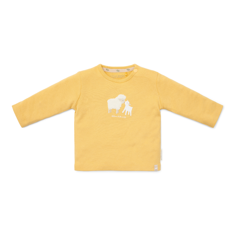 LITTLE DUTCH. T-shirt long sleeve Warm Yellow - 68