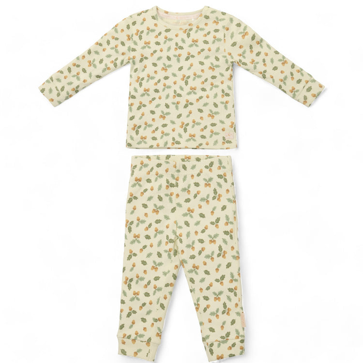 LITTLE DUTCH. Two-Piece Pyjamas Forest Leaves - 62/68