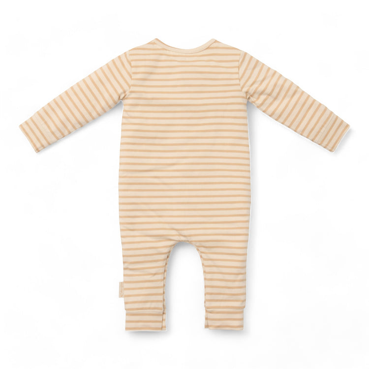 LITTLE DUTCH. One-piece pyjamas Natural Stripes - 62/68