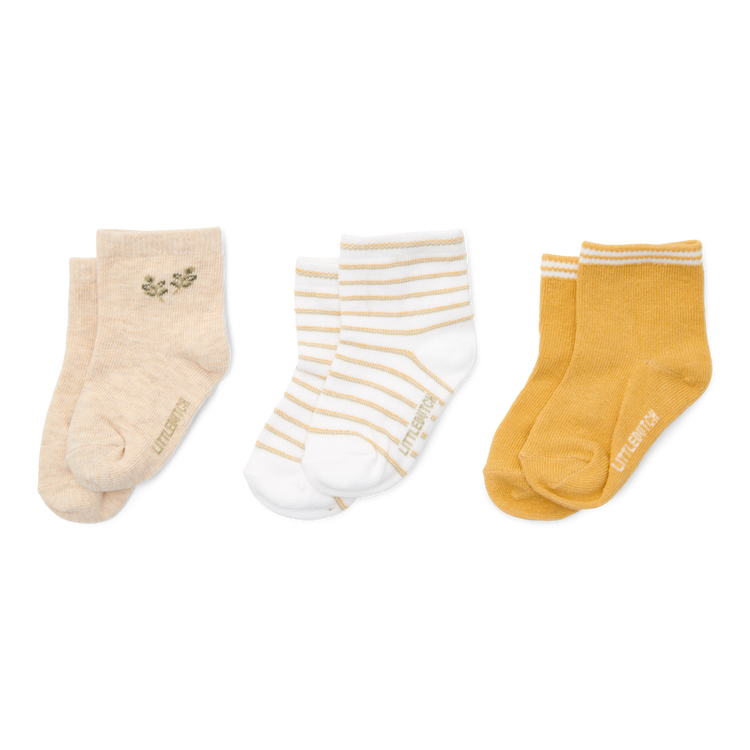 LITTLE DUTCH. Socks 3-pack Multi - Size 1 - 44 / 56