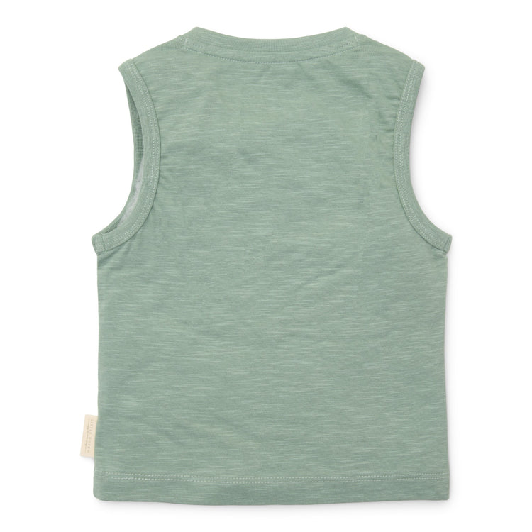 LITTLE DUTCH. Singlet Forest Green