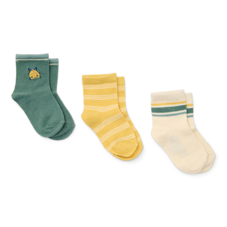 LITTLE DUTCH. Socks set of 3 Forest Friends - 23/26 (3-4 years)