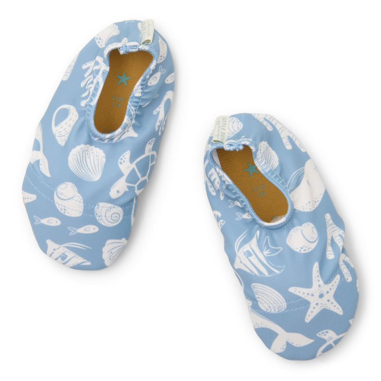 LITTLE DUTCH. Παιδικά παπουτσάκια θαλάσσης Sea Life Ocean Blue