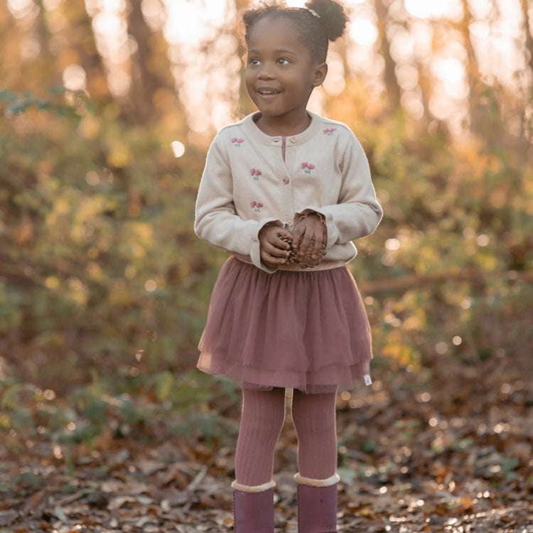 LITTLE DUTCH. Knitted cardigan Sand - 98