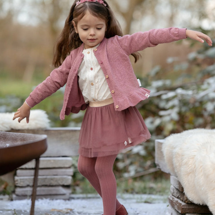 LITTLE DUTCH. Knitted cardigan Rouge - 92