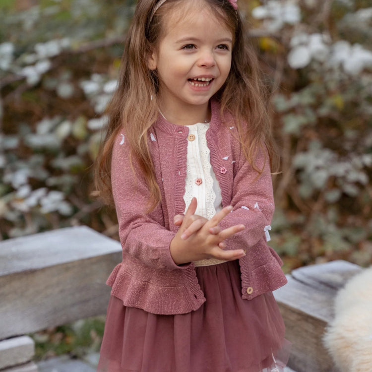 LITTLE DUTCH. Knitted cardigan Rouge - 98