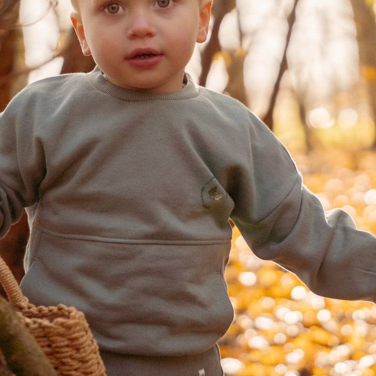 LITTLE DUTCH. Φούτερ Forest Green