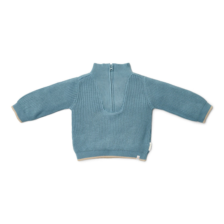 LITTLE DUTCH. Πλεκτό πουλόβερ Stone Blue