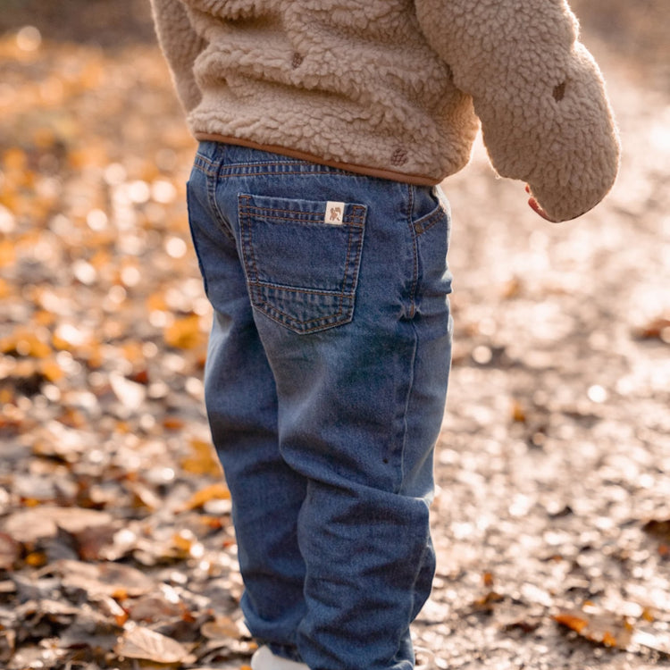 LITTLE DUTCH. Teddy cardigan Taupe - 104