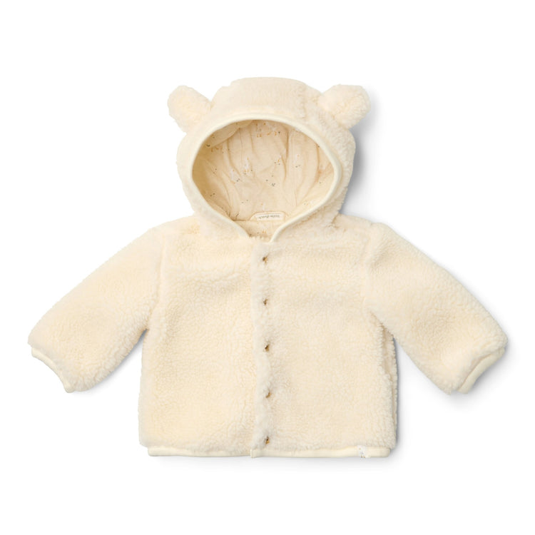 LITTLE DUTCH. Ζακέτα teddy Off White - Νο 68