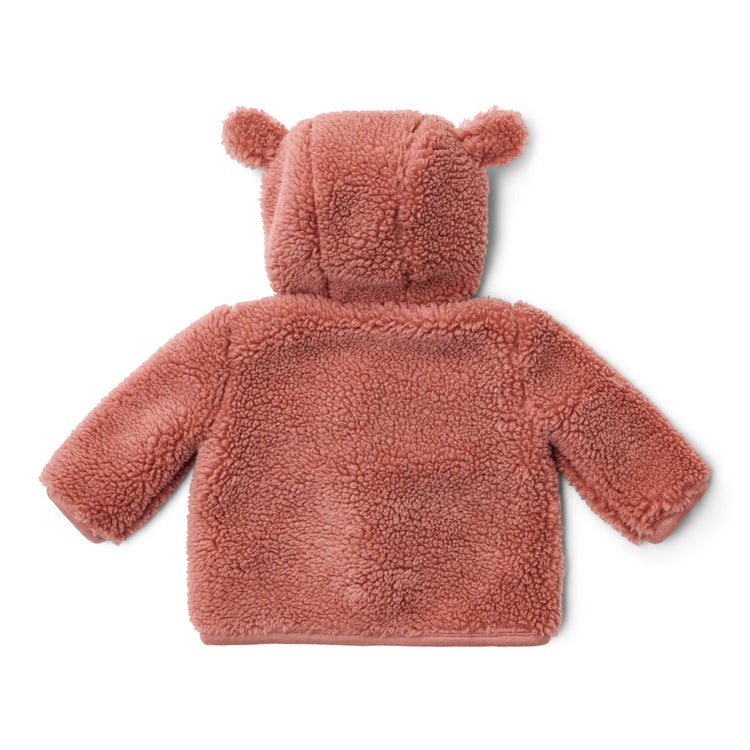 LITTLE DUTCH. Ζακέτα teddy Pink Blush