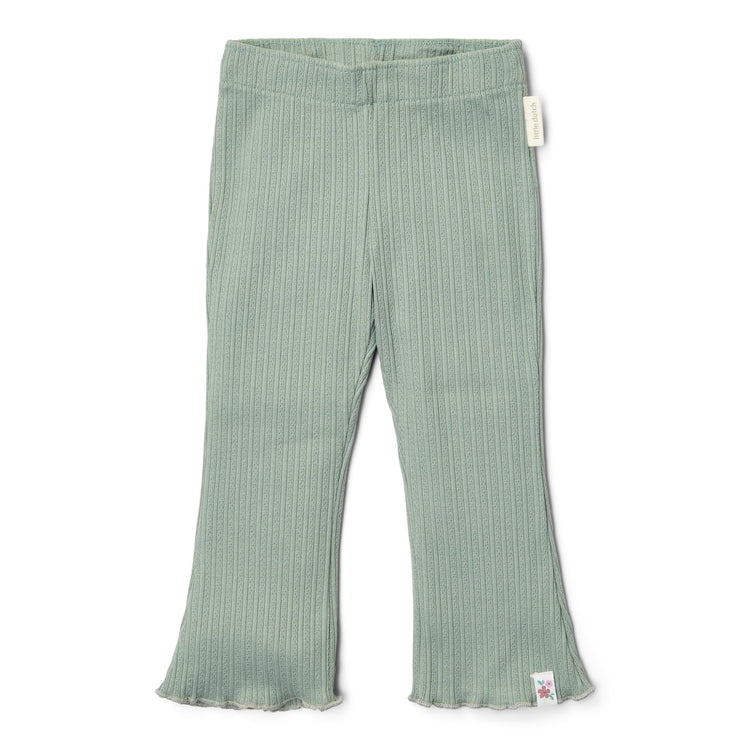 LITTLE DUTCH. Παντελονάκι καμπάνα Garden Green