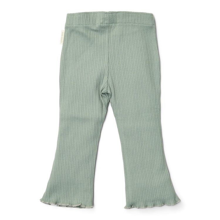 LITTLE DUTCH. Παντελονάκι καμπάνα Garden Green