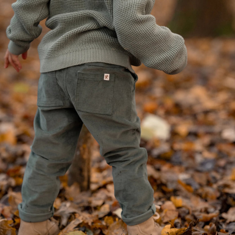 LITTLE DUTCH. Παντελονάκι Balsam Green
