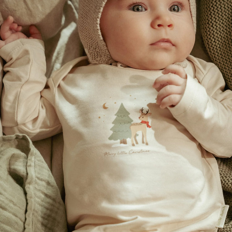 LITTLE DUTCH. Σετ 2 φορμάκια μακρυμάνικα Little Christmas
