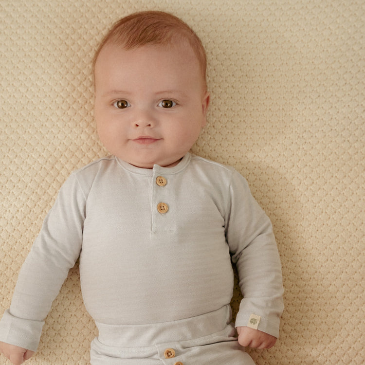 LITTLE DUTCH. Φορμάκι μακρυμάνικο Baby Blue