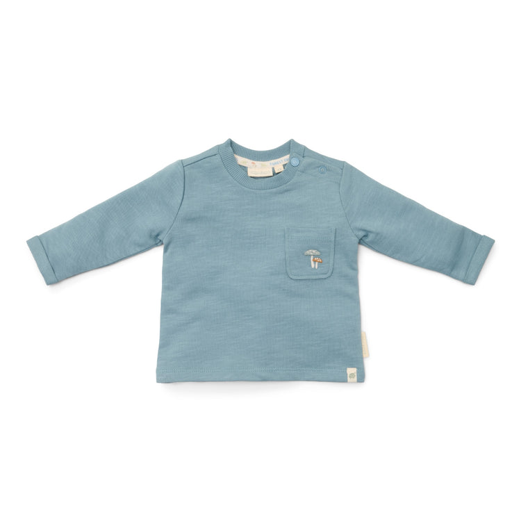 LITTLE DUTCH. T-shirt long sleeves Stone Blue