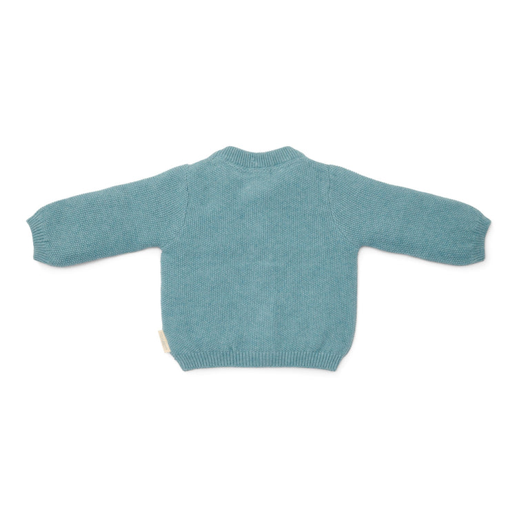 LITTLE DUTCH. Ζακέτα πλεκτή Baby Blue - Νο 44