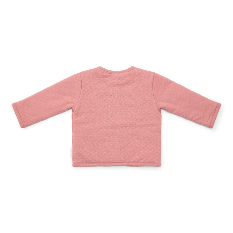 LITTLE DUTCH. Μπουφάν διπλής όψης Pink Blush