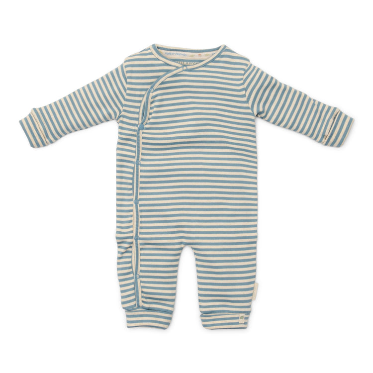 LITTLE DUTCH. One-piece suit Stone Blue Stripe - 74