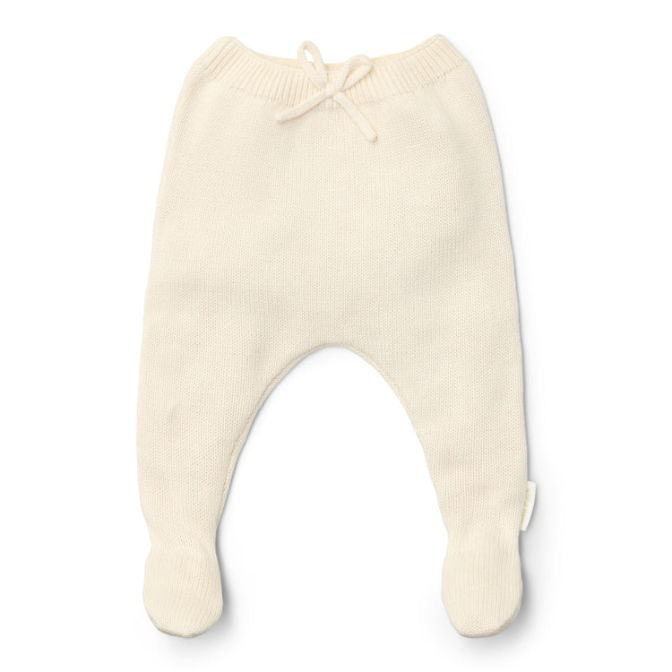 LITTLE DUTCH. Παντελονάκι πλεκτό Off White