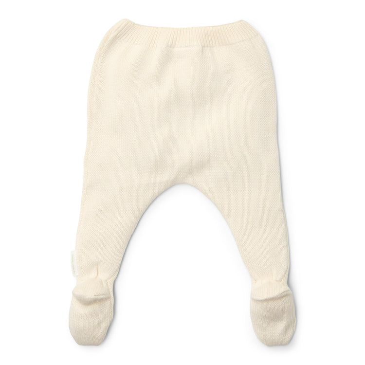 LITTLE DUTCH. Παντελονάκι πλεκτό Off White
