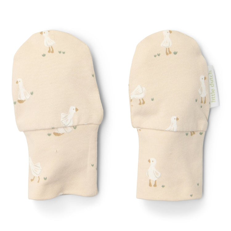 LITTLE DUTCH. Scratch mittens Little Goose - One Size