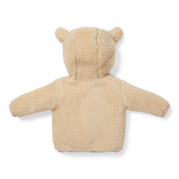 LITTLE DUTCH. Μπουφάν teddy Baby Bunny Sand - No 104