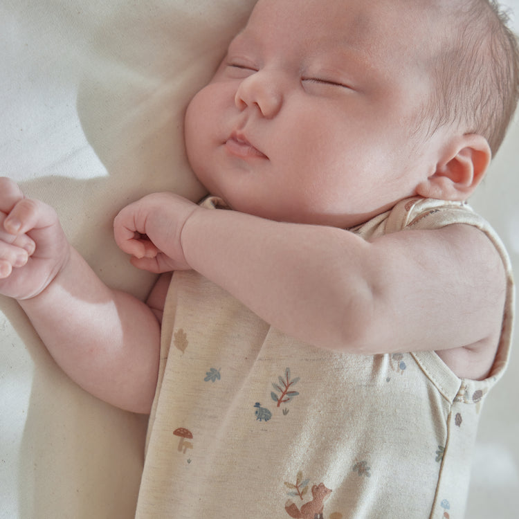 LITTLE DUTCH. Φορμάκι αμάνικο κρεμ Sand Melee