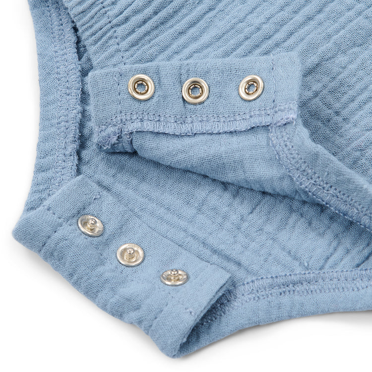 LITTLE DUTCH. Φορμάκι αμάνικο μπλε Stone Blue