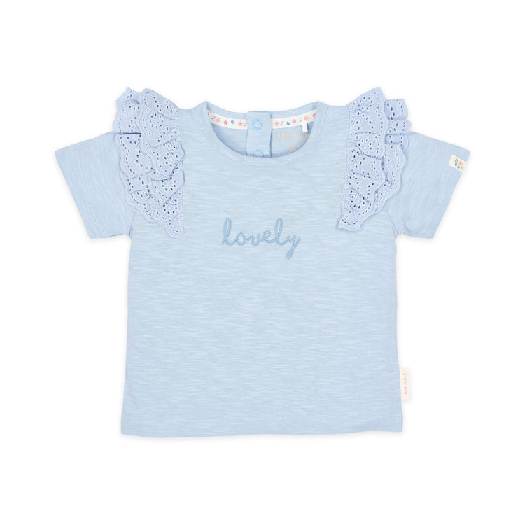LITTLE DUTCH. T-shirt short sleeves Sky Blue