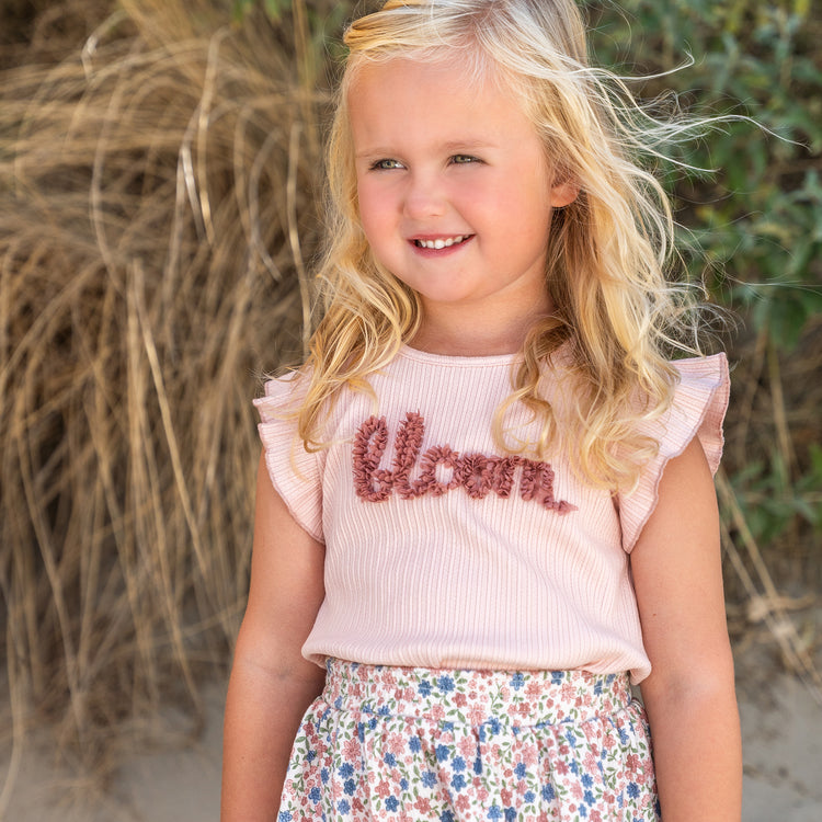 LITTLE DUTCH. Μπλουζάκι αμάνικο Fairy Pink