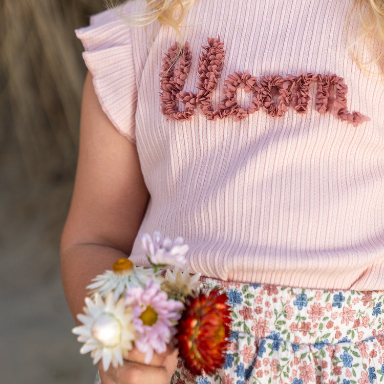 LITTLE DUTCH. T-shirt sleeveless Fairy Pink
