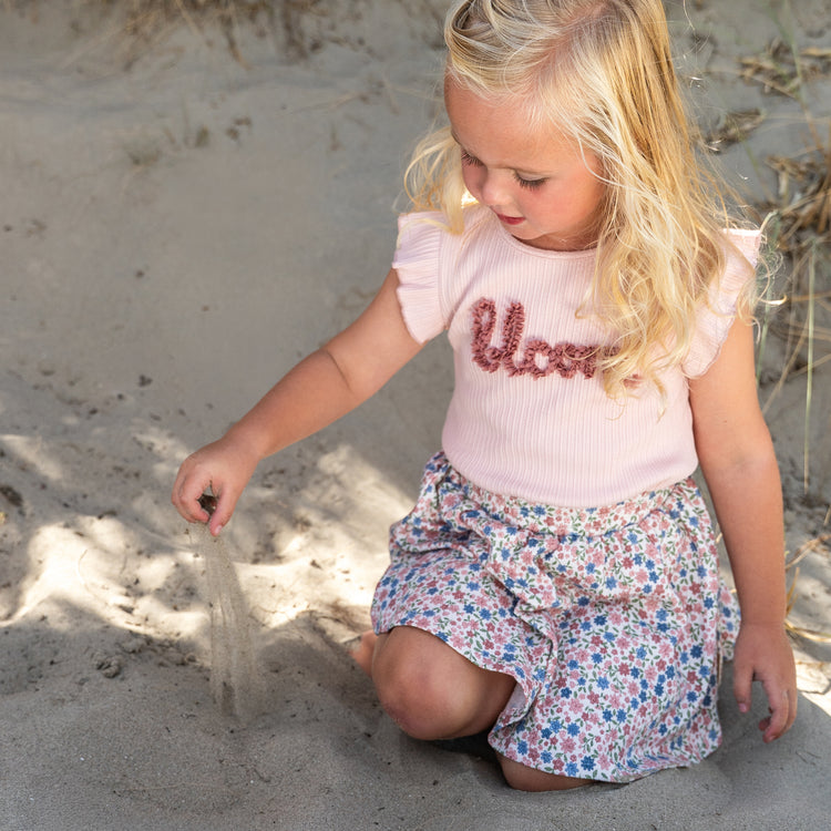 LITTLE DUTCH. T-shirt sleeveless Fairy Pink