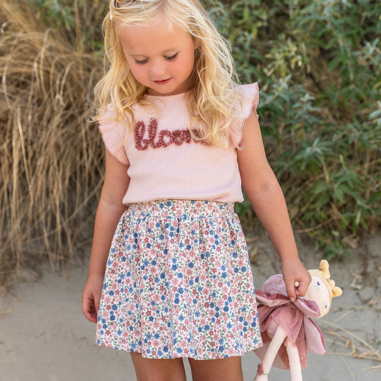 LITTLE DUTCH. T-shirt sleeveless Fairy Pink