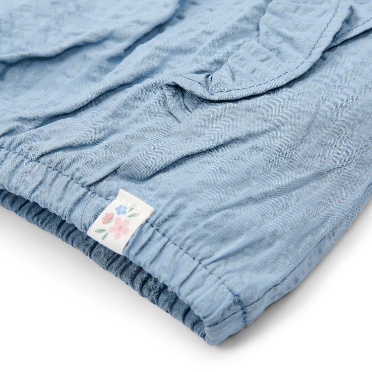 LITTLE DUTCH. Μπλουζάκι αμάνικο Denim Blue